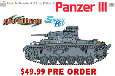 1/35 SdKfz 141 Pz.Kpfw.III (3.7cm) (T) Panzer III Ausf.G LTD